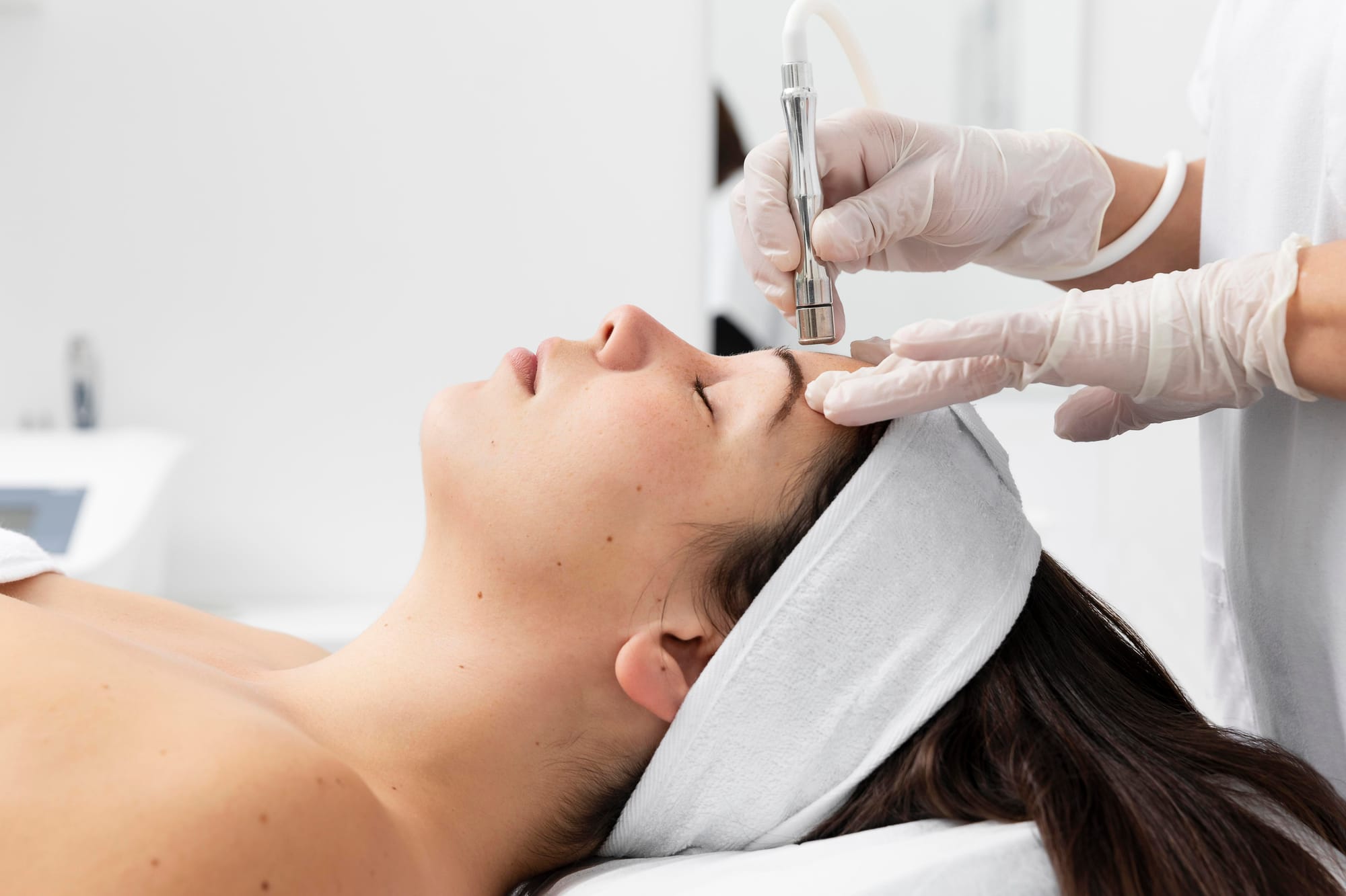 Microdermabrasion Schritt 03: Pflege & Schutz